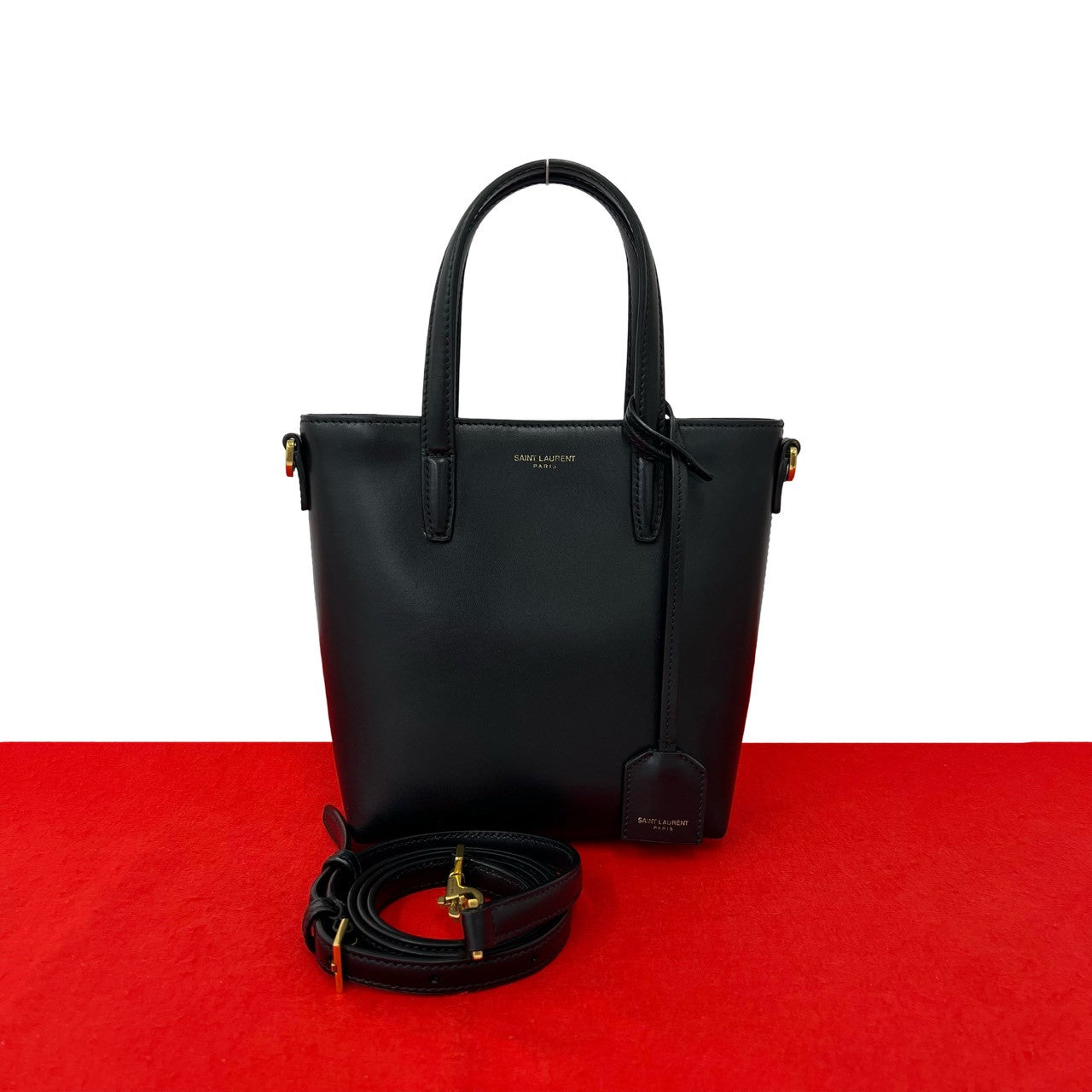 SAINT LAURENT PARIS サンローランパリ トイ ショッピングバッグ ショルダーバッグ