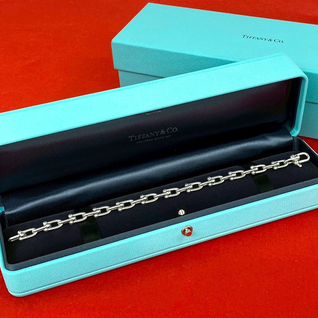 TIFFANY&Co. ティファニー ハードウェア スモールリンク 26コマ ブレスレット