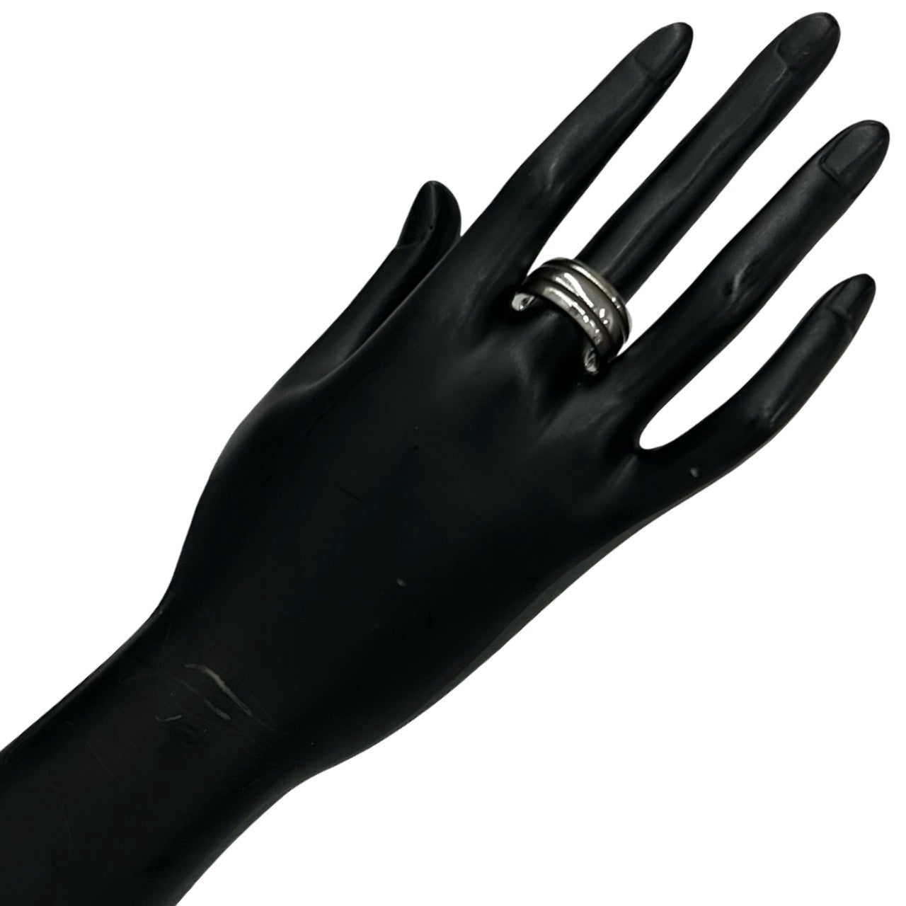 TIFFANY&Co. ティファニー (Vintage) グルーブド ダブルライン リング 指輪 2