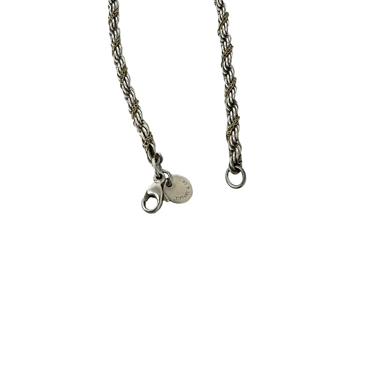 TIFFANY&Co. ティファニー (Vintage) ツイストロープ ブレスレット 925 K18 750YG 4