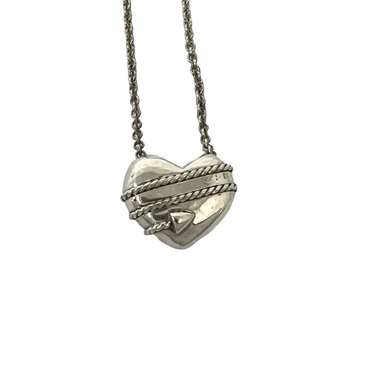 TIFFANY&Co. ティファニー (Vintage) ハート アロー ネックレス 4