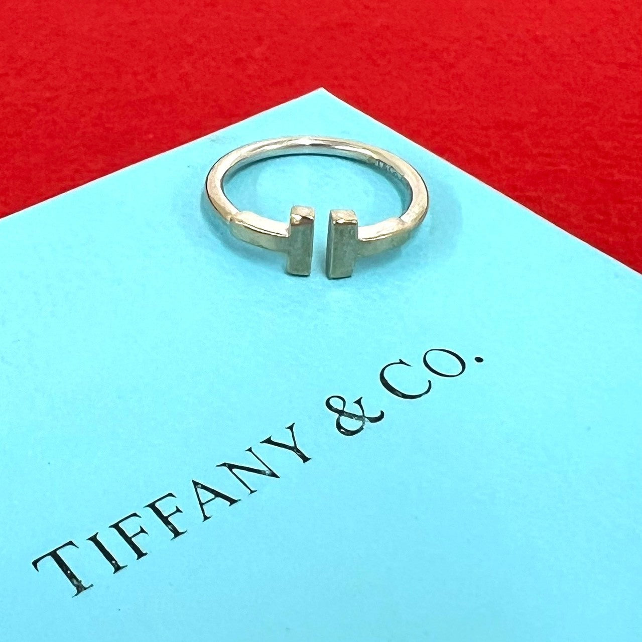 TIFFANY&Co. ティファニー Tワイヤー リング 指輪 11号