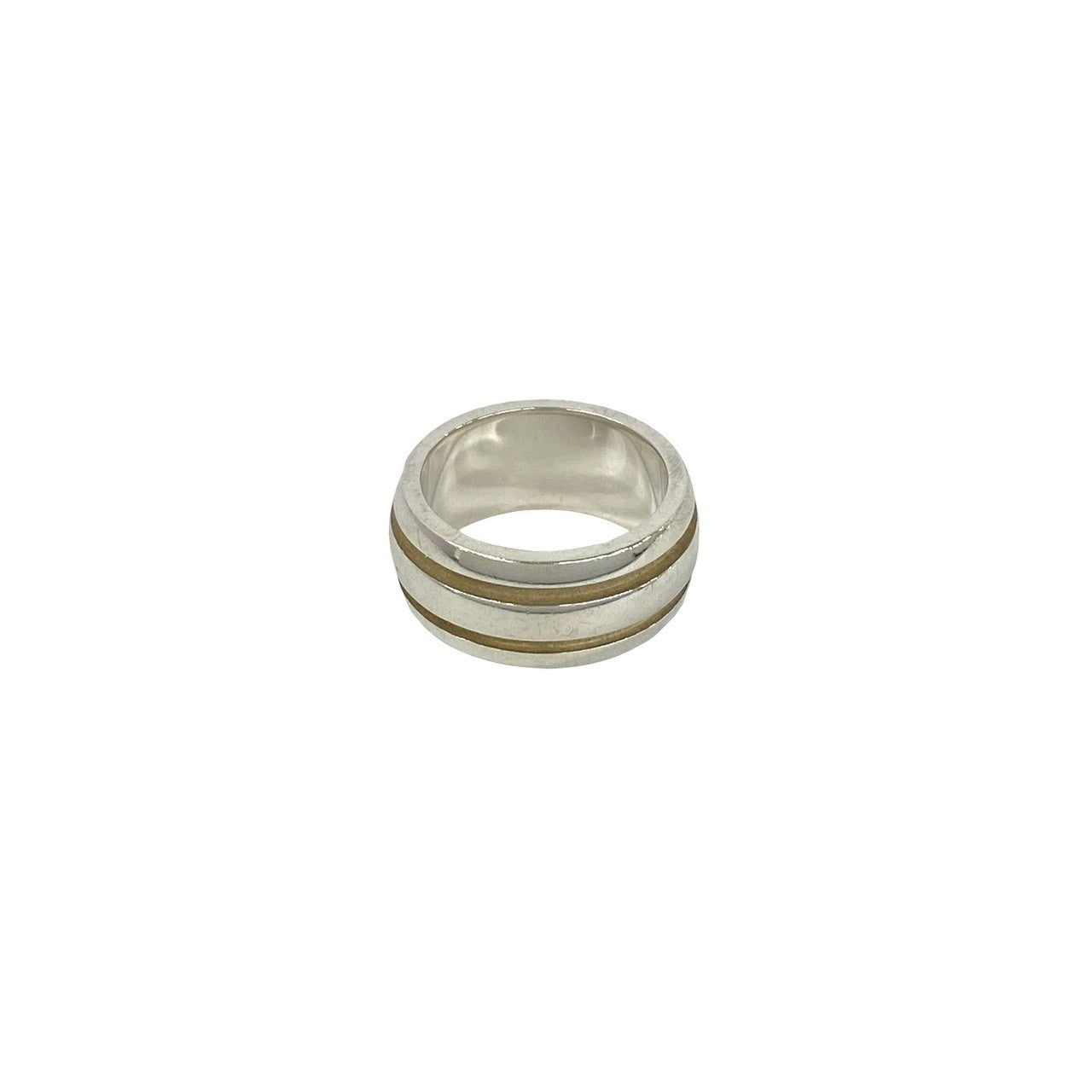 TIFFANY&Co. ティファニー (Vintage) グルーブド ダブルライン リング 指輪 6