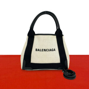 BALENCIAGA バレンシアガ ネイビーカバス S ショルダーバッグ