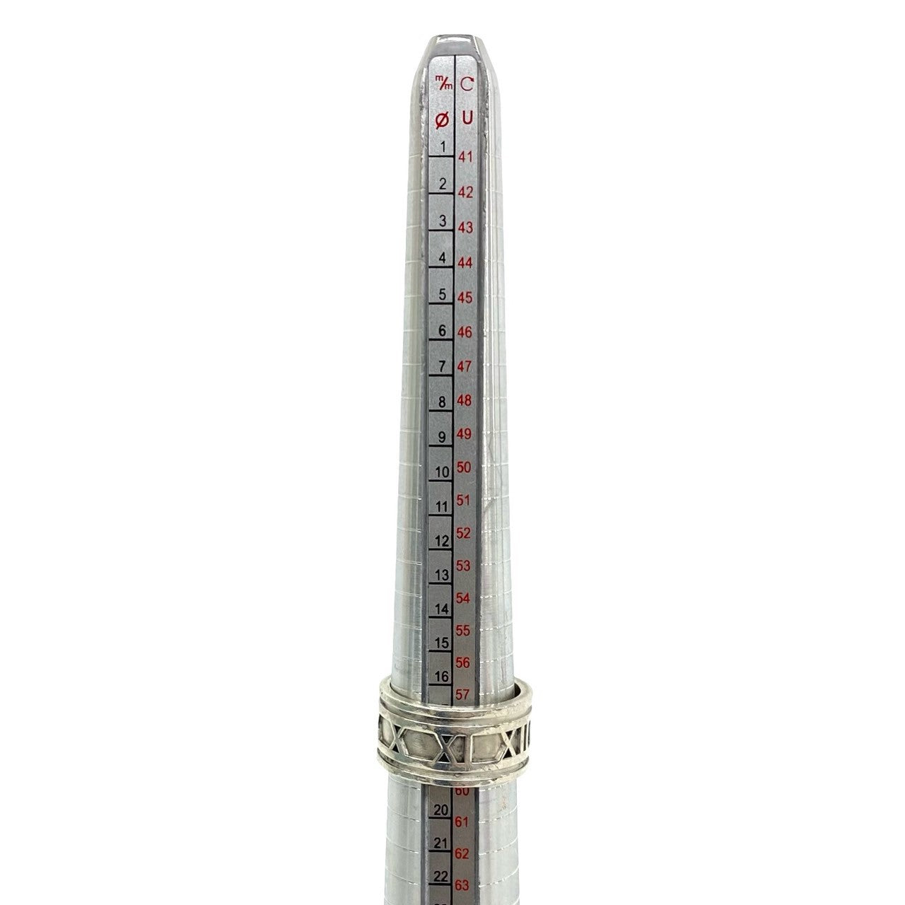 TIFFANY&Co. ティファニー (Vintage) アトラス ワイド リング 指輪 18号 7