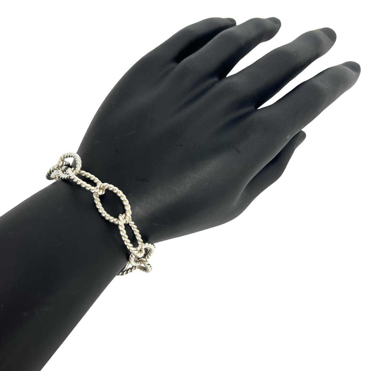 TIFFANY&Co. ティファニー (Vintage) オーバルリンク ツイスト ブレスレット 2