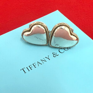 TIFFANY&Co. ティファニー (Vintage) ハート ツイスト イヤリング