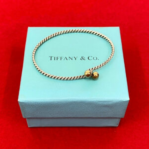 TIFFANY&Co. ティファニー ツイスト ダブル アイ バングル