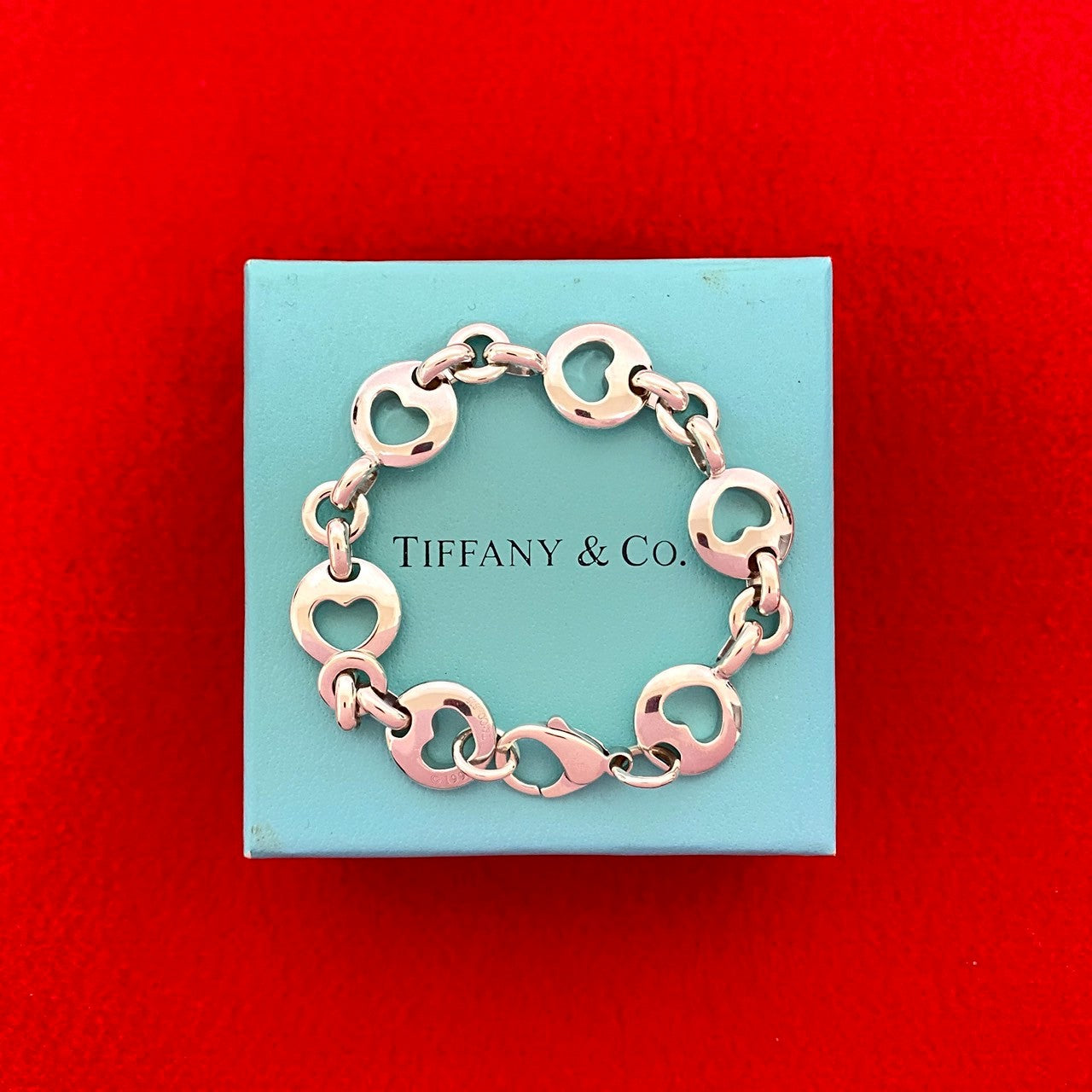 TIFFANY&Co. ティファニー ピアスドハート ブレスレット