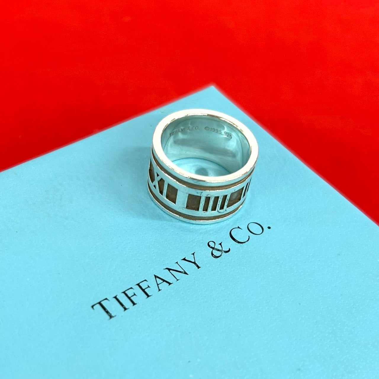 TIFFANY&Co. ティファニー (Vintage) ワイド アトラス リング 指輪