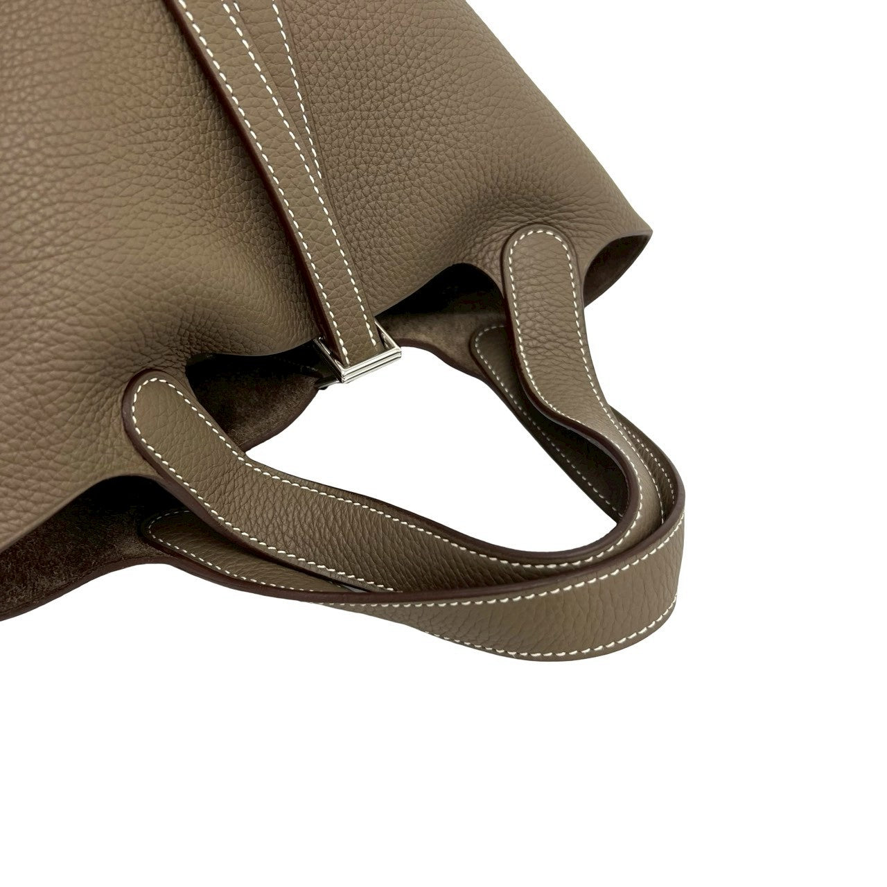 HERMES エルメス ピコタンロック PM エトゥープ ハンドバッグ トリヨンクレマンス 4