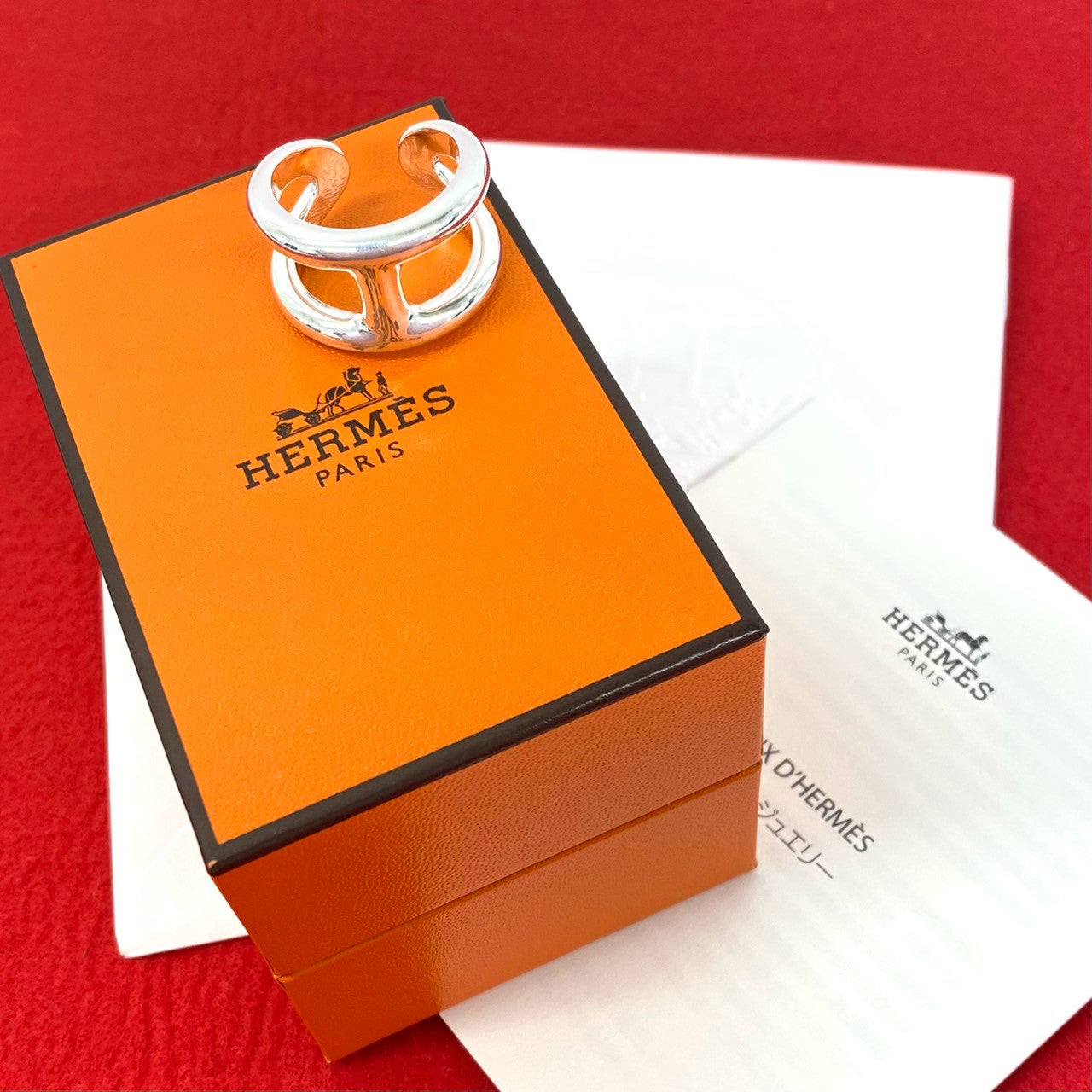 HERMES エルメス オスモズ GM リング 指輪
