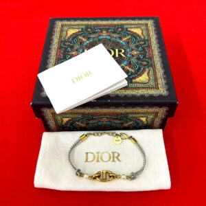 Christian Dior ディオール NAVY パール ブレスレット