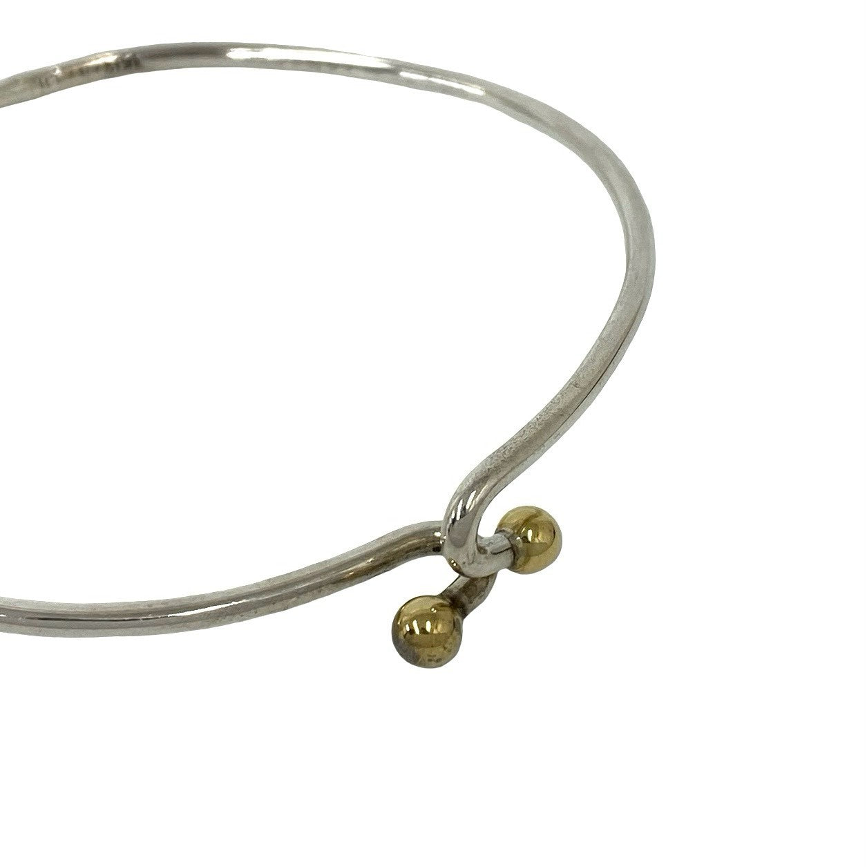TIFFANY&Co. ティファニー (Vintage) フック&アイ バングル 925 K18 750YG 4