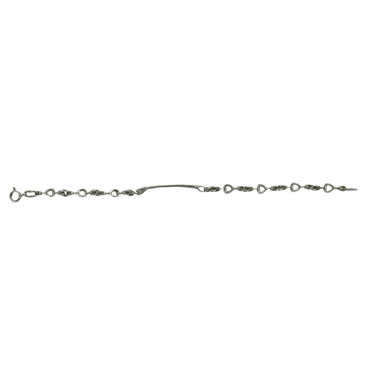 TIFFANY&Co. ティファニー (Vintage) ハートリンク ID ブレスレット 6