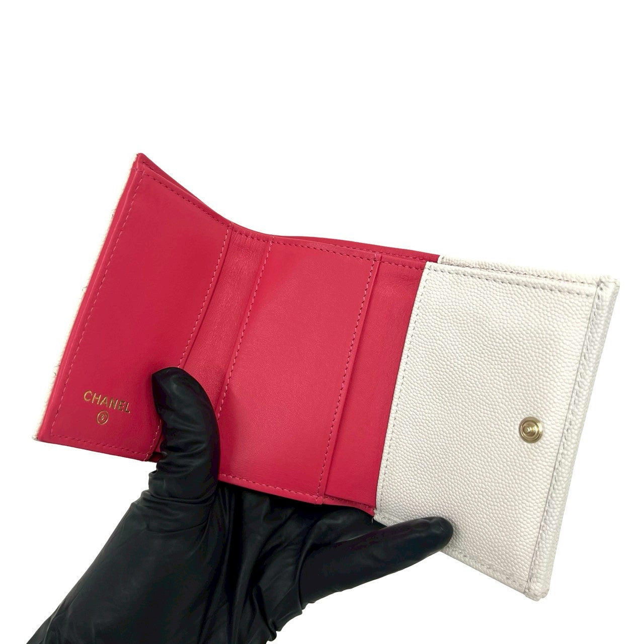 CHANEL シャネル 三つ折り財布 7