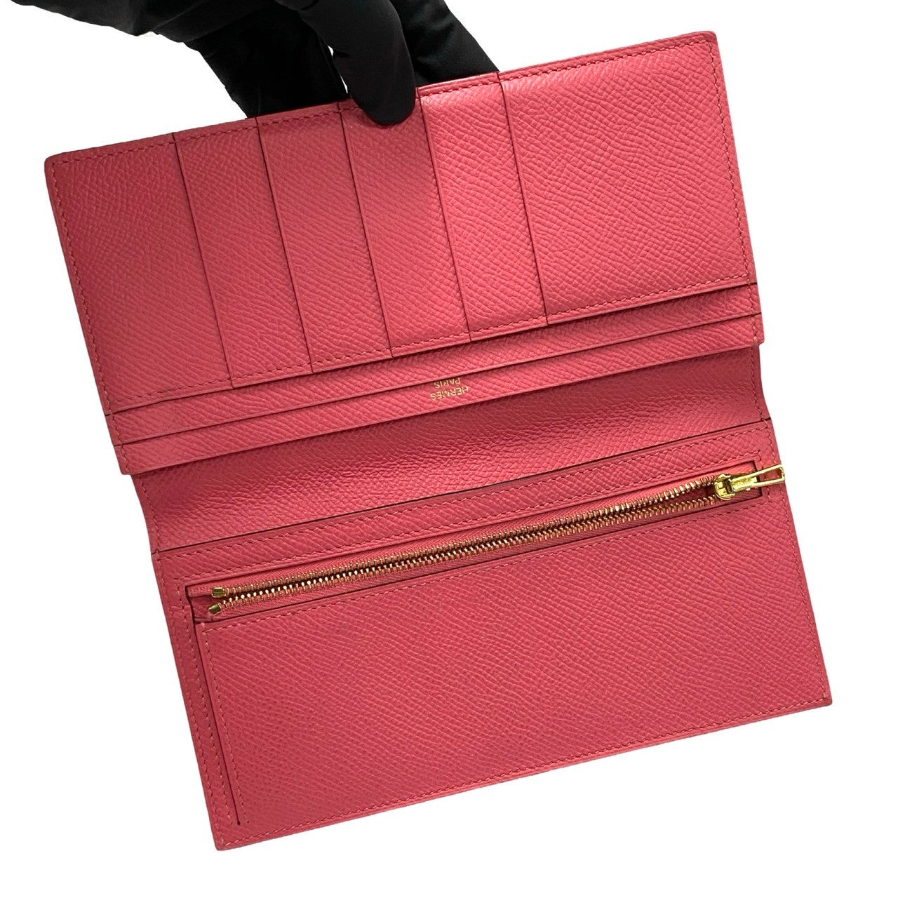 HERMES エルメス ベアン スフレ 長財布 ヴォーエプソン 6