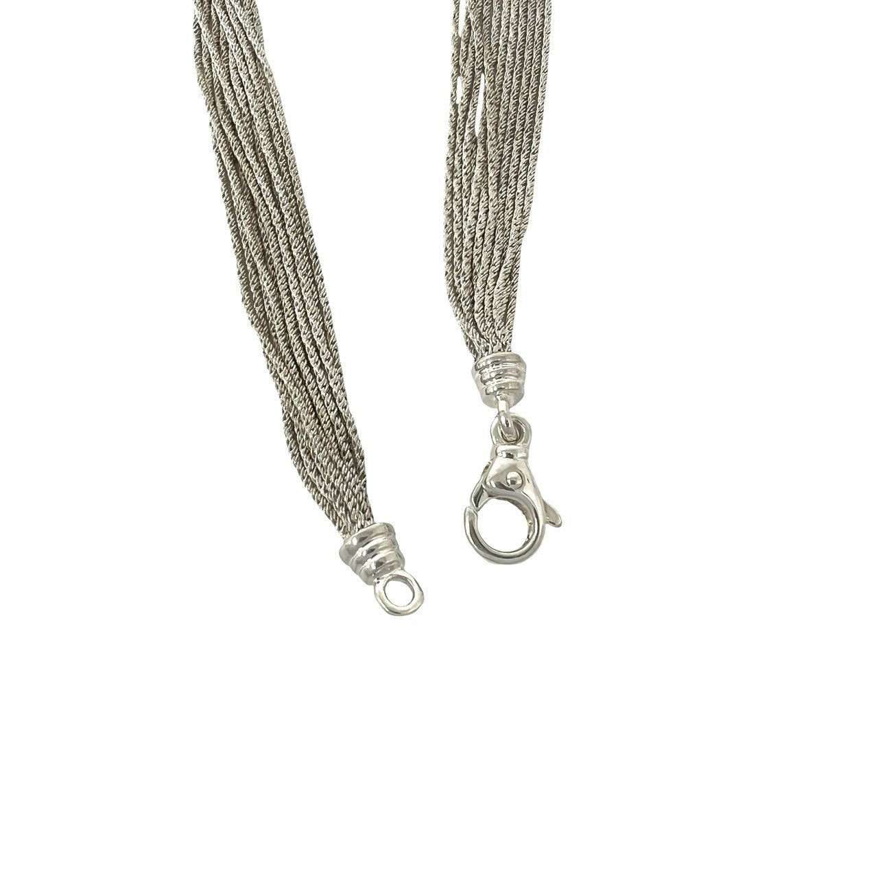 TIFFANY&Co. ティファニー (Vintage) マルチストランド ネックレス 925 K18 750 YG 5