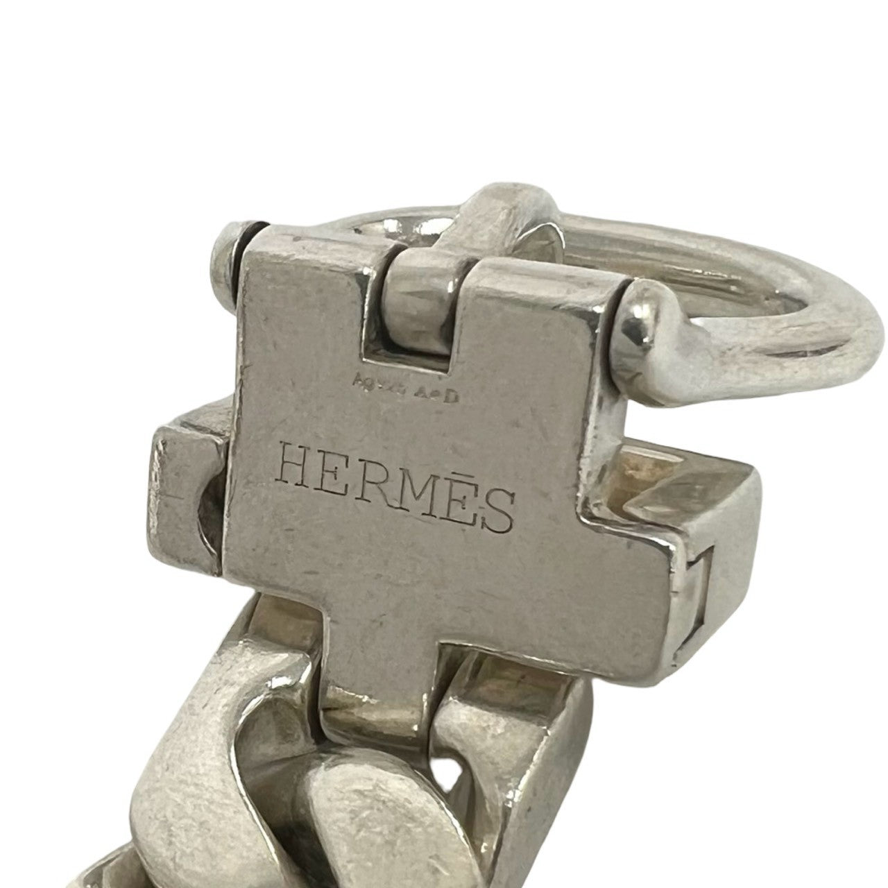 ブックルセリエ GM ネックレスの留め具裏側にあるHERMÈS刻印