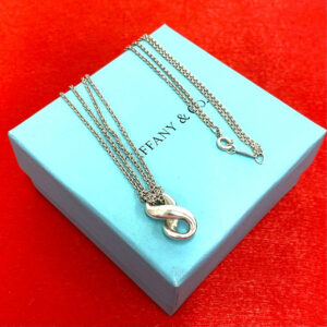 TIFFANY&Co. ティファニー インフィニティ ダブルチェーン 925 ネックレス