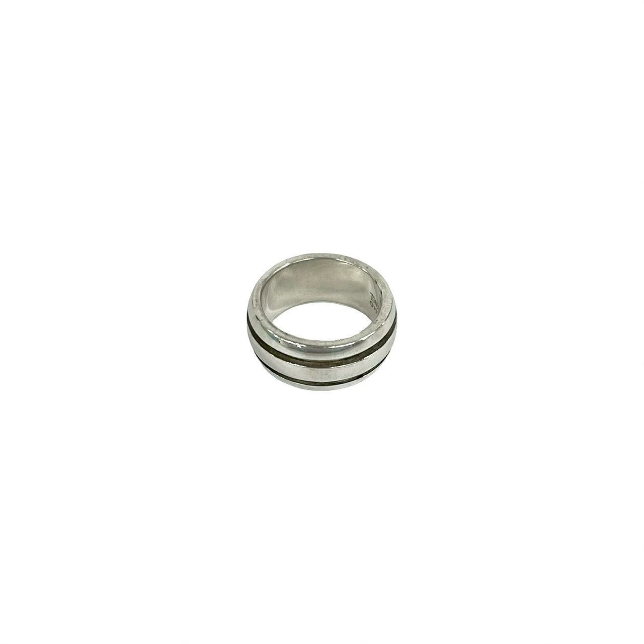 TIFFANY&Co. ティファニー (Vintage) グルーブド ダブルライン リング 指輪 4