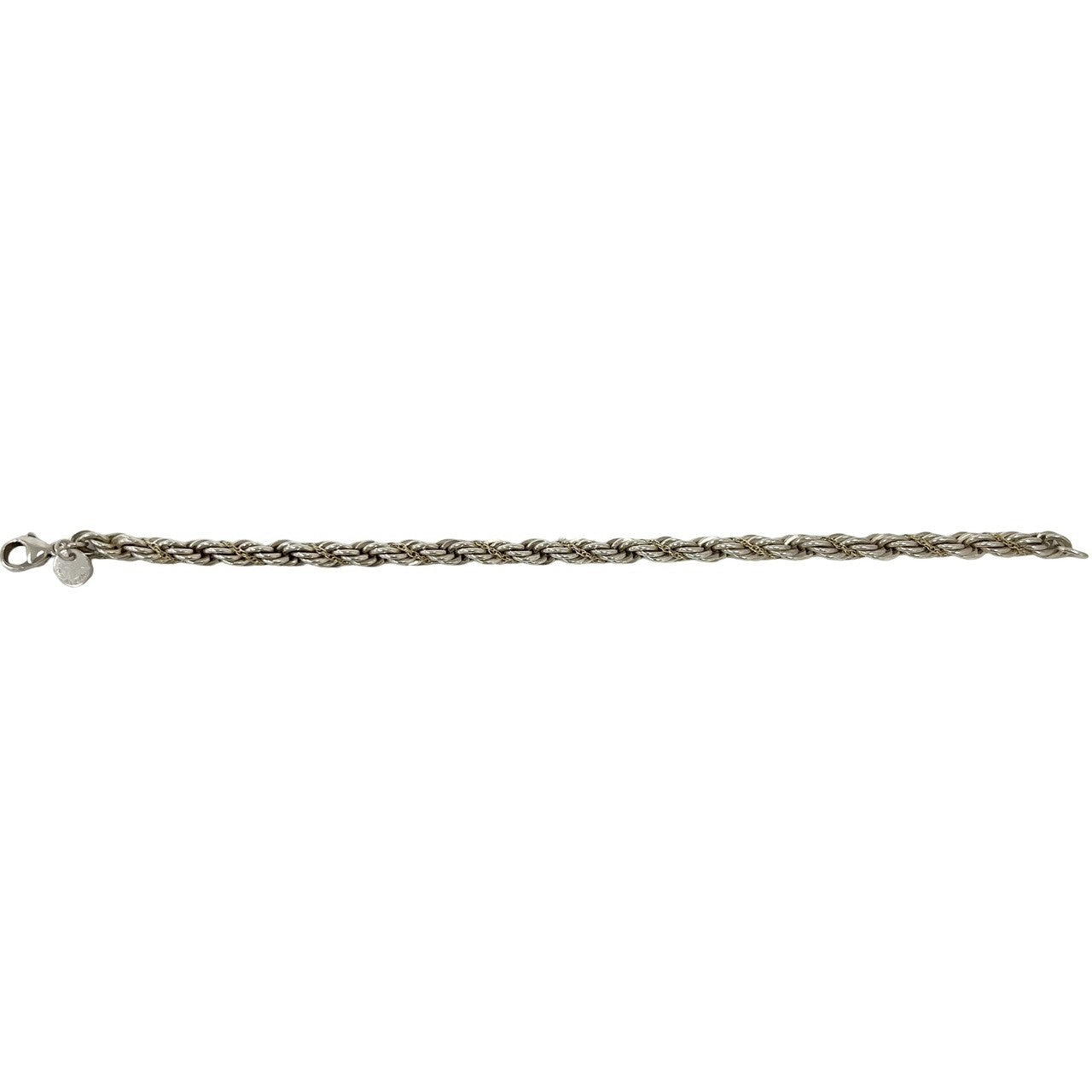 TIFFANY&Co. ティファニー (Vintage) ツイストロープ ブレスレット 925 K18 750YG 5