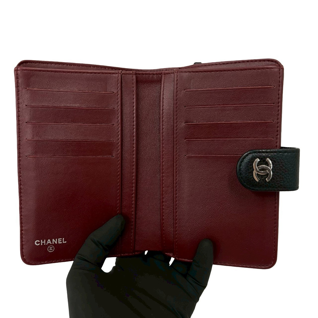CHANEL シャネル 二つ折り財布 7