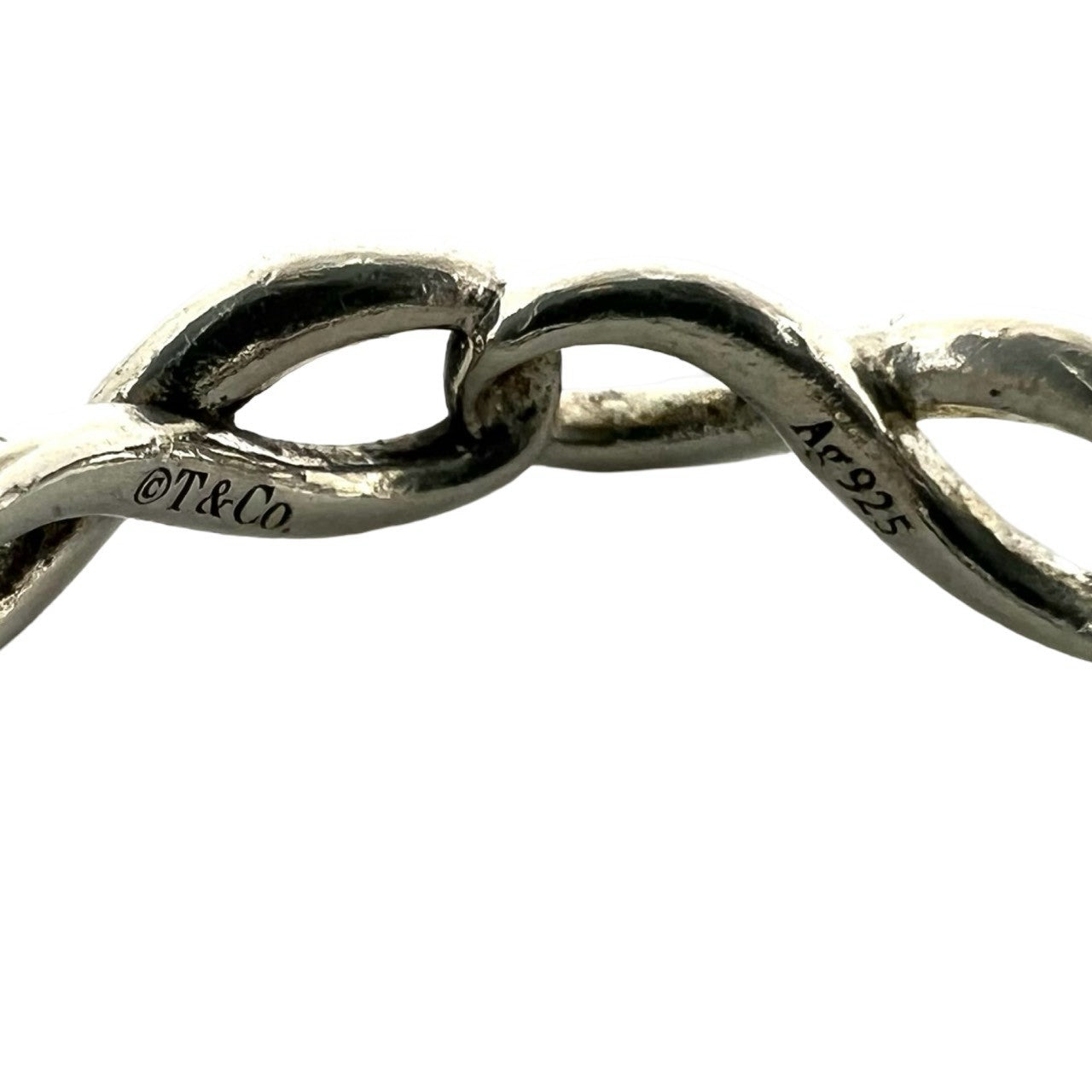 TIFFANY&Co. ティファニー (Vintage) インフィニティ ナローバンド リング 指輪 10号 3