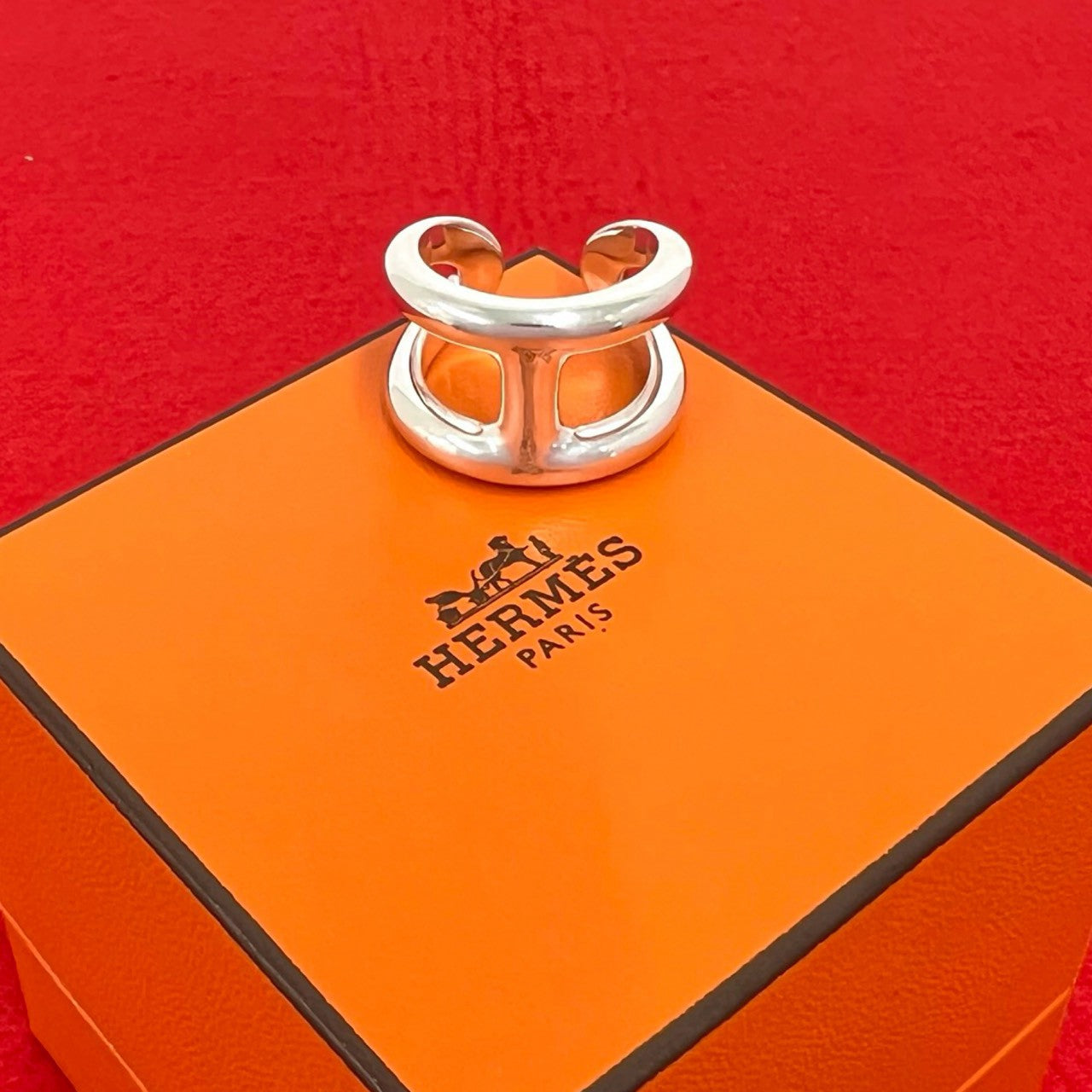 HERMES エルメス オスモズ GM リング 指輪