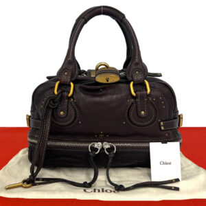 Chloe クロエ (Vintage) パディントン ボストンバッグ ハンドバッグ