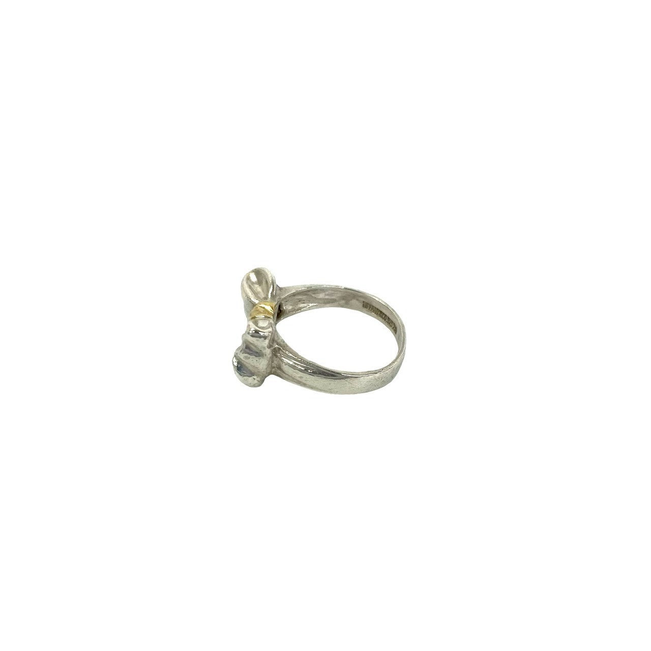 TIFFANY&Co. ティファニー (Vintage) リボン リング 925 K18 750YG 指輪 3
