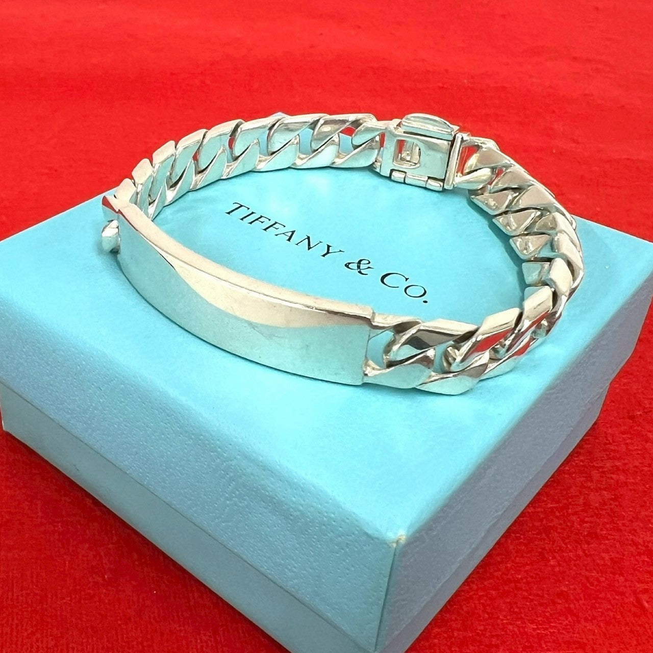 TIFFANY&Co. ティファニー (Vintage) ID チェーン ブレスレット