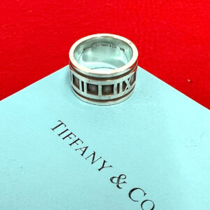 TIFFANY&Co. ティファニー (Vintage) アトラス ワイド リング 指輪 11号