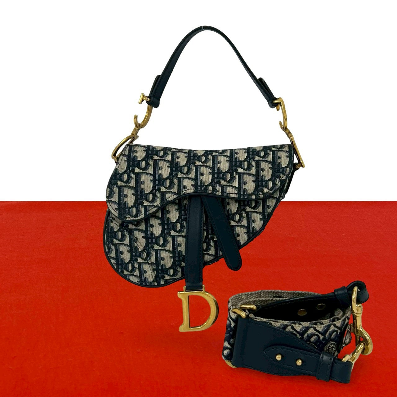 Christian Dior ディオール サドルバッグ ショルダーバッグ