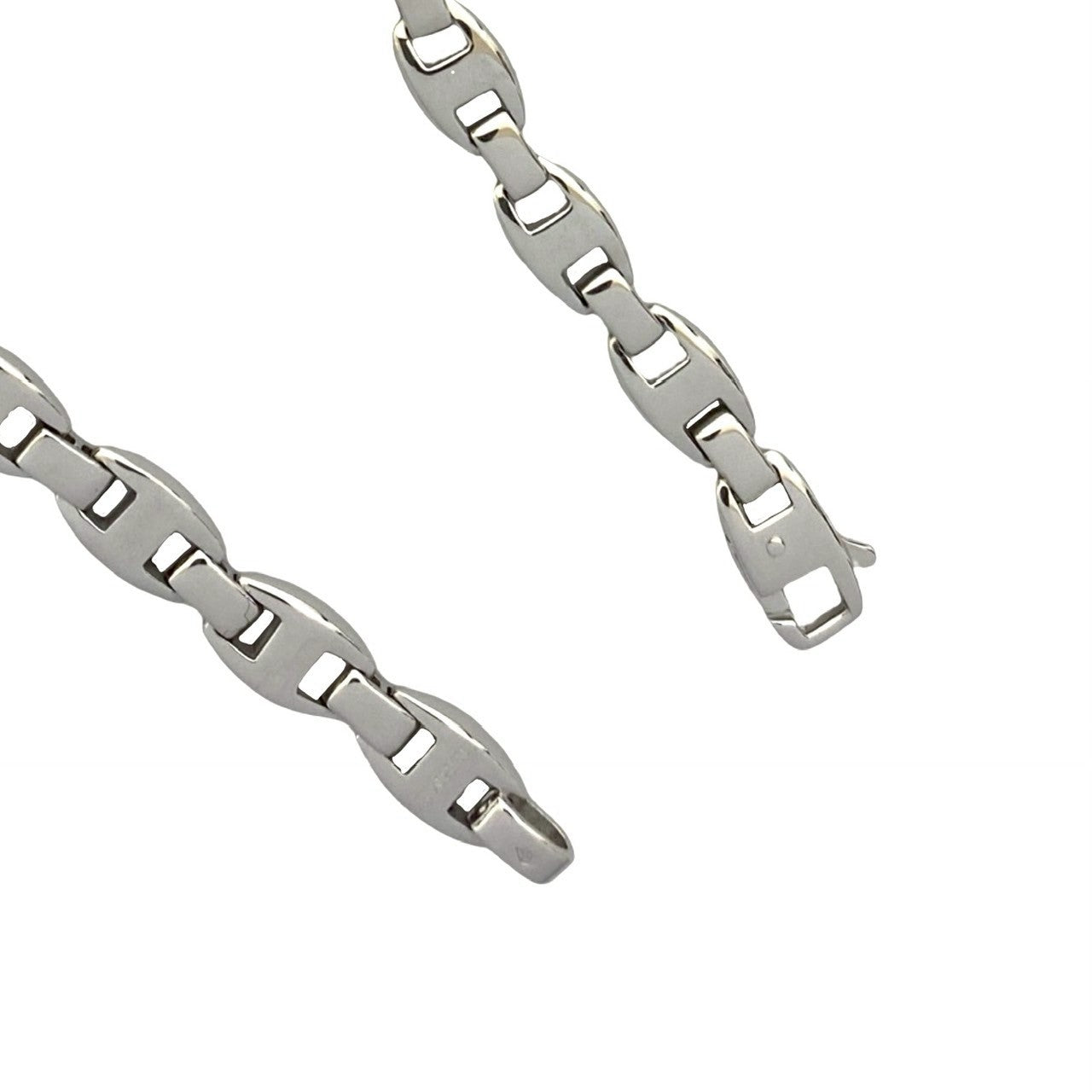 HERMES エルメス カシオペア 750WG K18 ホワイトゴールド ブレスレット 3