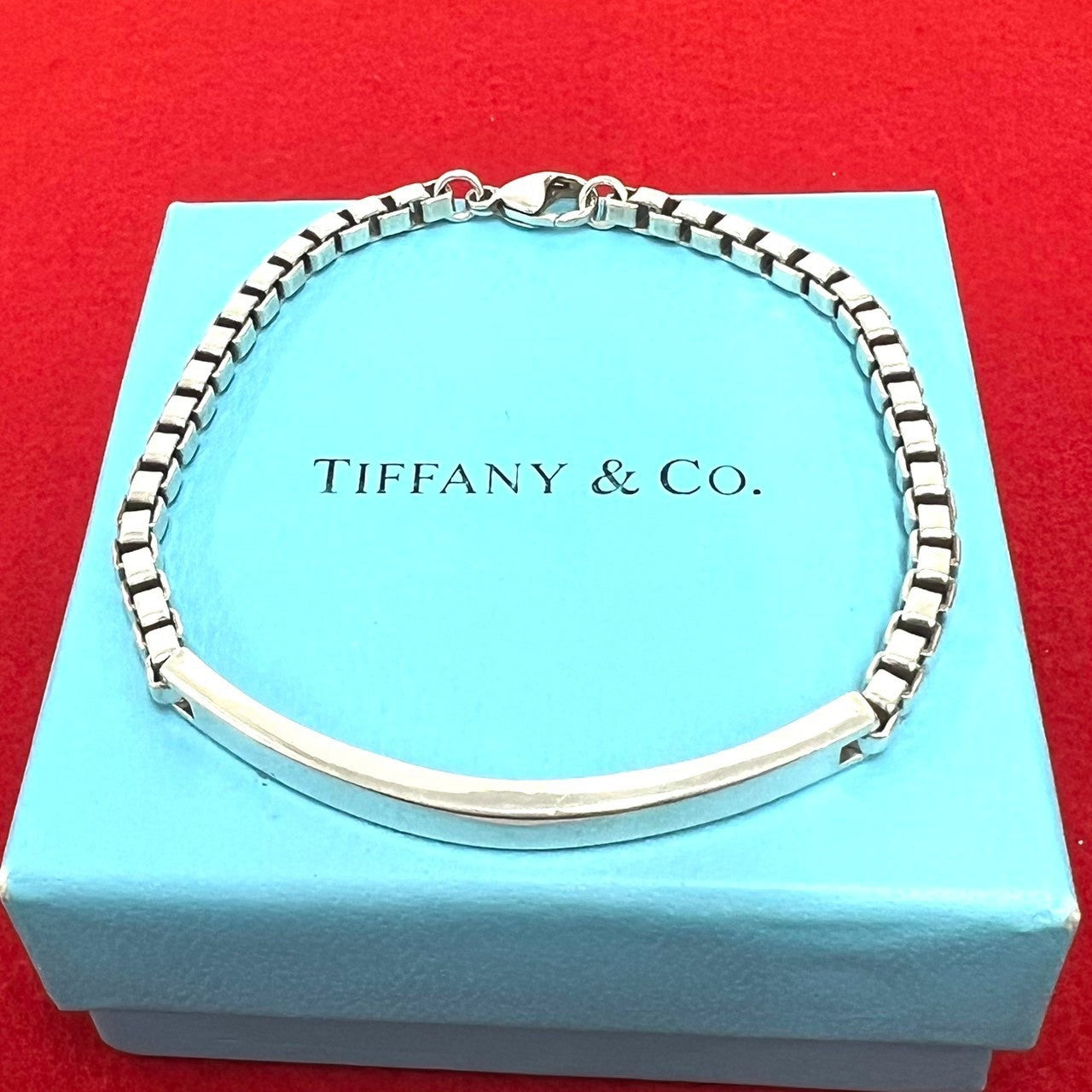 TIFFANY&Co. ティファニー (Vintage) ベネチアン ID ブレスレット