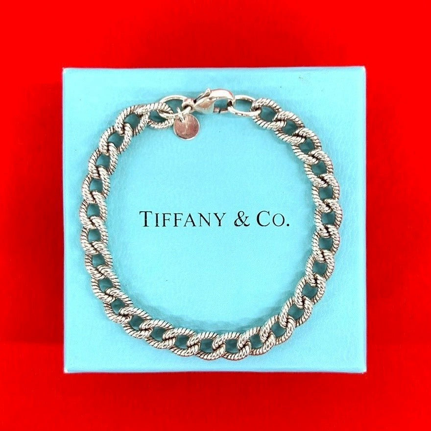 TIFFANY&Co. ティファニー ツイストロープ ブレスレット 925
