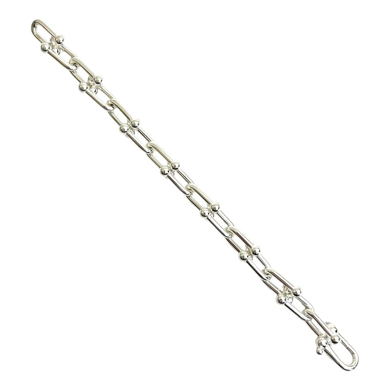 TIFFANY&Co. ティファニー ハードウェア ラージリンク ブレスレット 5