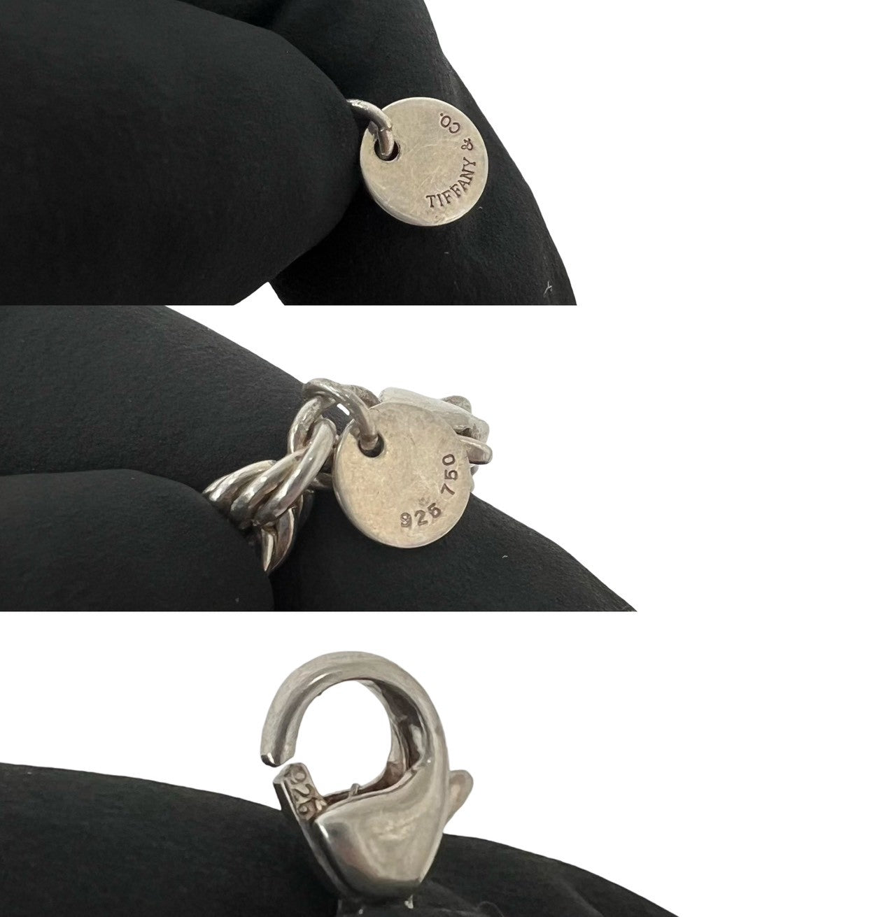 TIFFANY&Co. ティファニー (Vintage) ツイストロープ ネックレス 925 K18 750YG 3