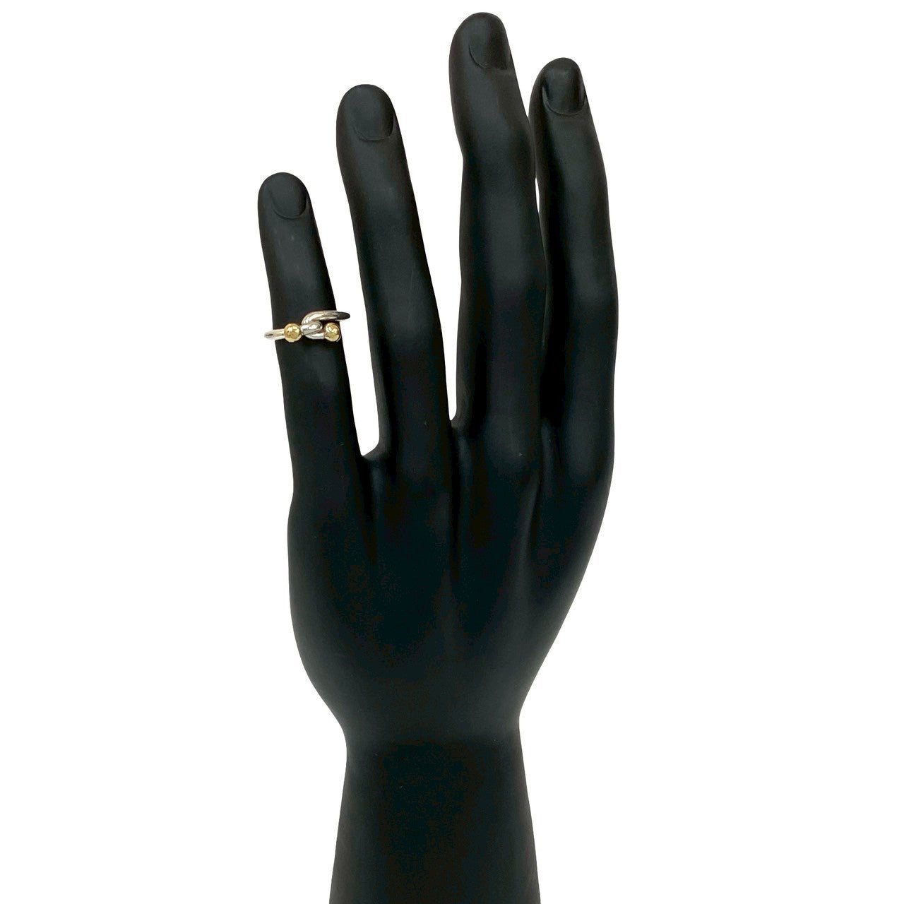 TIFFANY&Co. ティファニー ダブルアイ 925×K18 リング 指輪 2