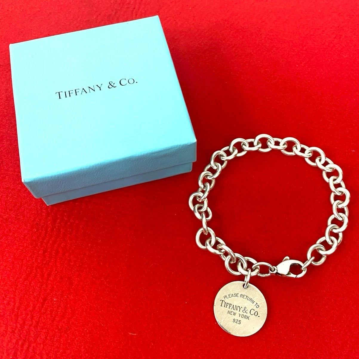 TIFFANY&Co. ティファニー リターントゥ ラウンドタグ ブレスレット