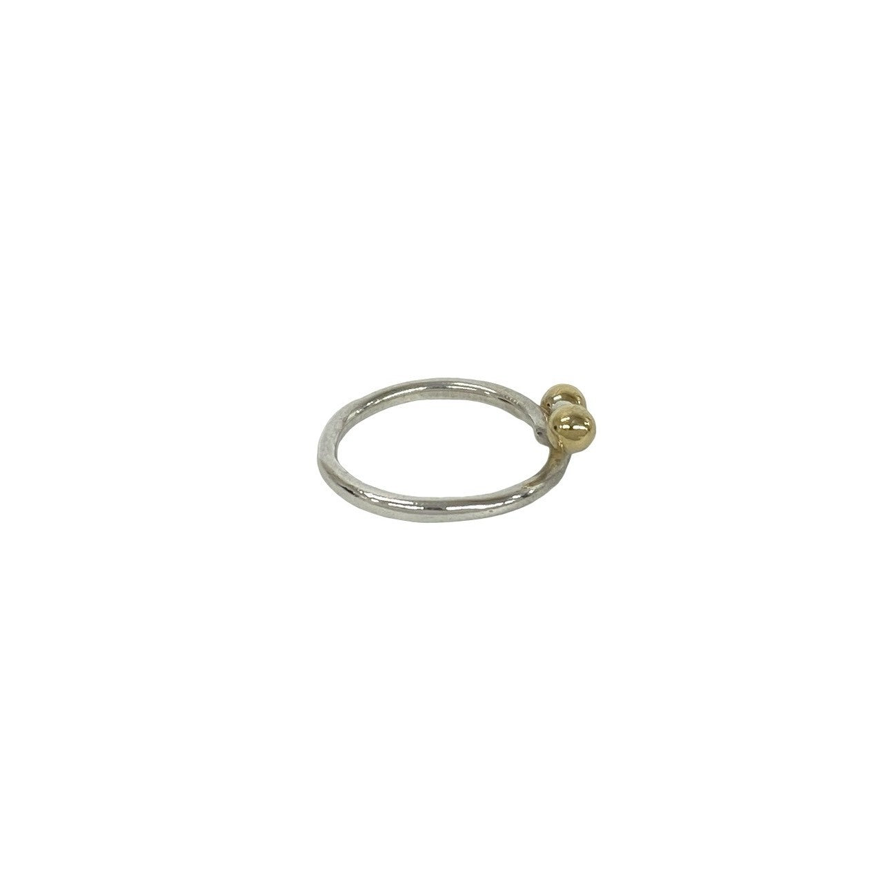 TIFFANY&Co. ティファニー (Vintage) フック&アイ リング 925 K18 750YG 指輪 5