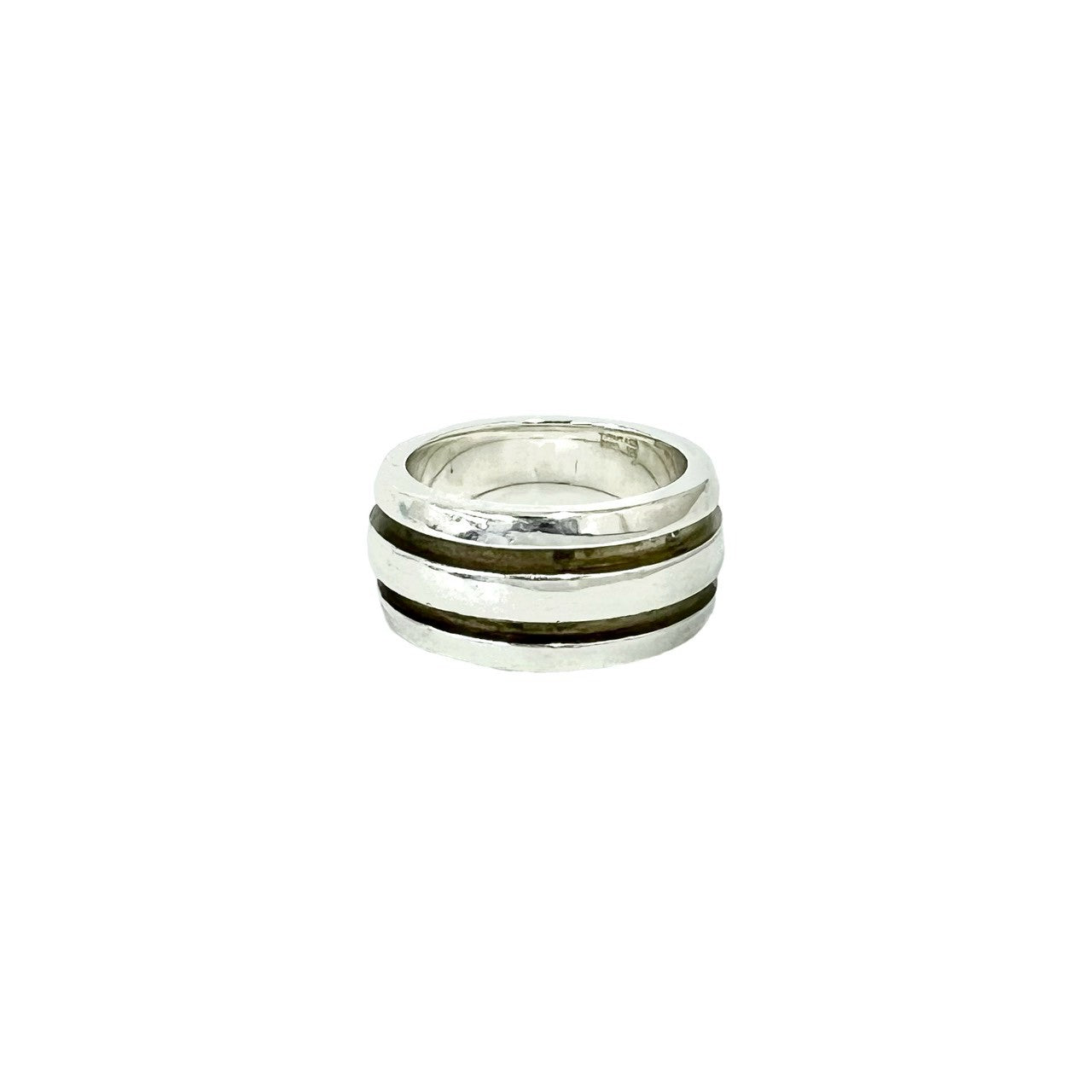 TIFFANY&Co. ティファニー (Vintage) グルーブド ダブル リング 指輪 8号 5