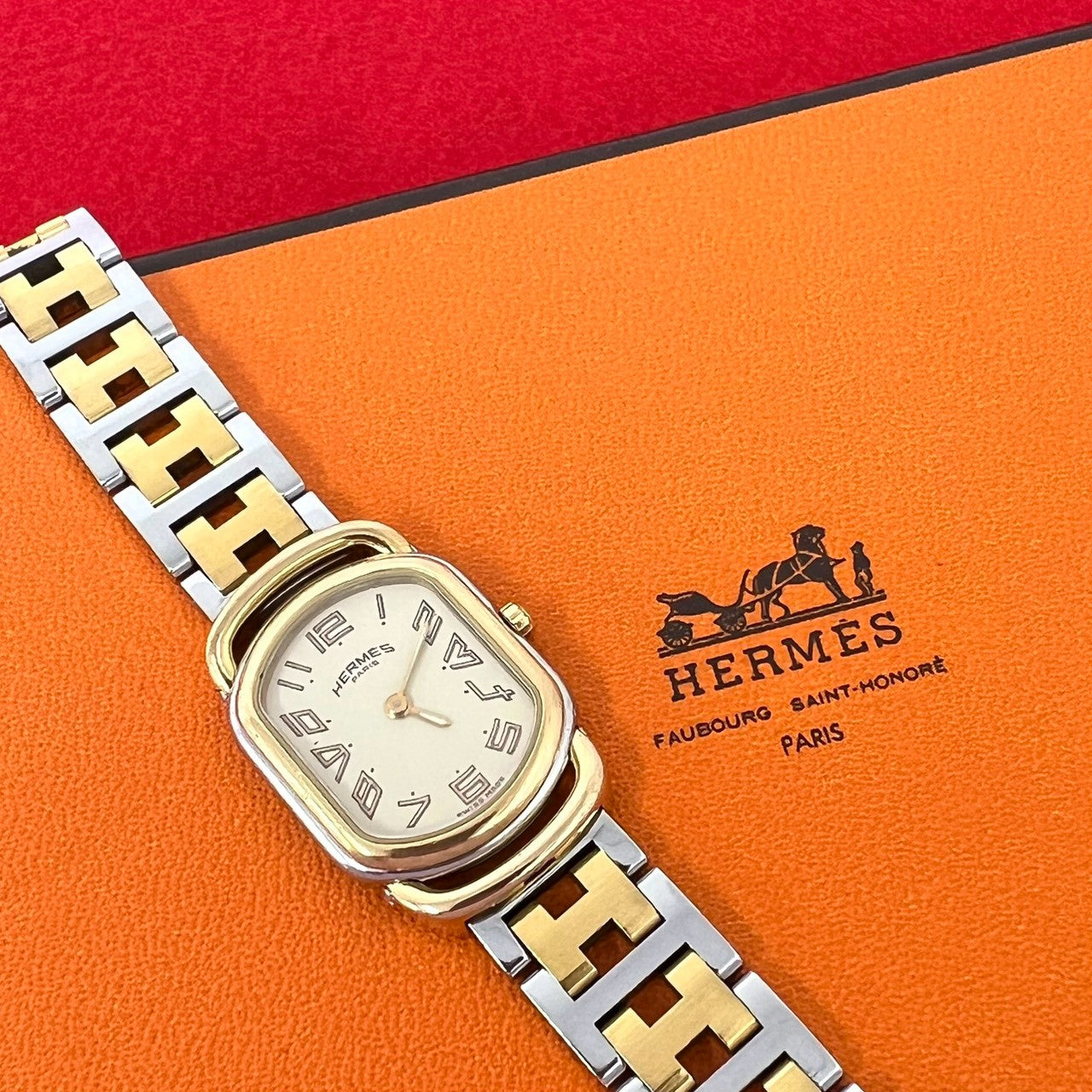 HERMES エルメス (Vintage) ラリー 腕時計