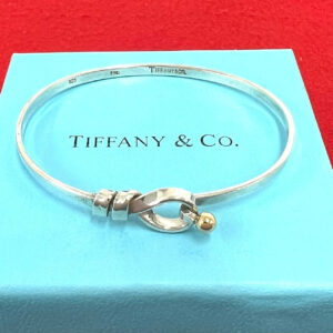 TIFFANY&Co. ティファニー (Vintage) フック＆アイ ブレスレット 925 K18 750YG