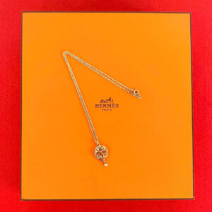 HERMES エルメス シェーヌダンクル パスレル ネックレス