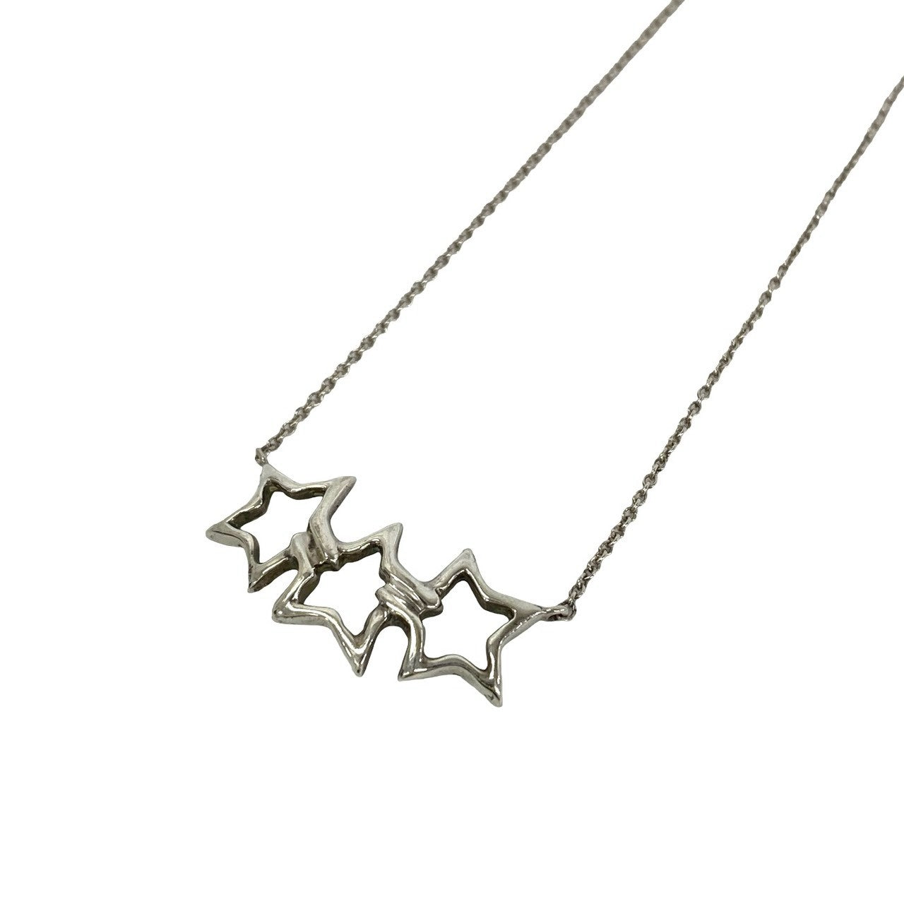TIFFANY&Co. ティファニー (Vintage) トリプルスター ネックレス 4