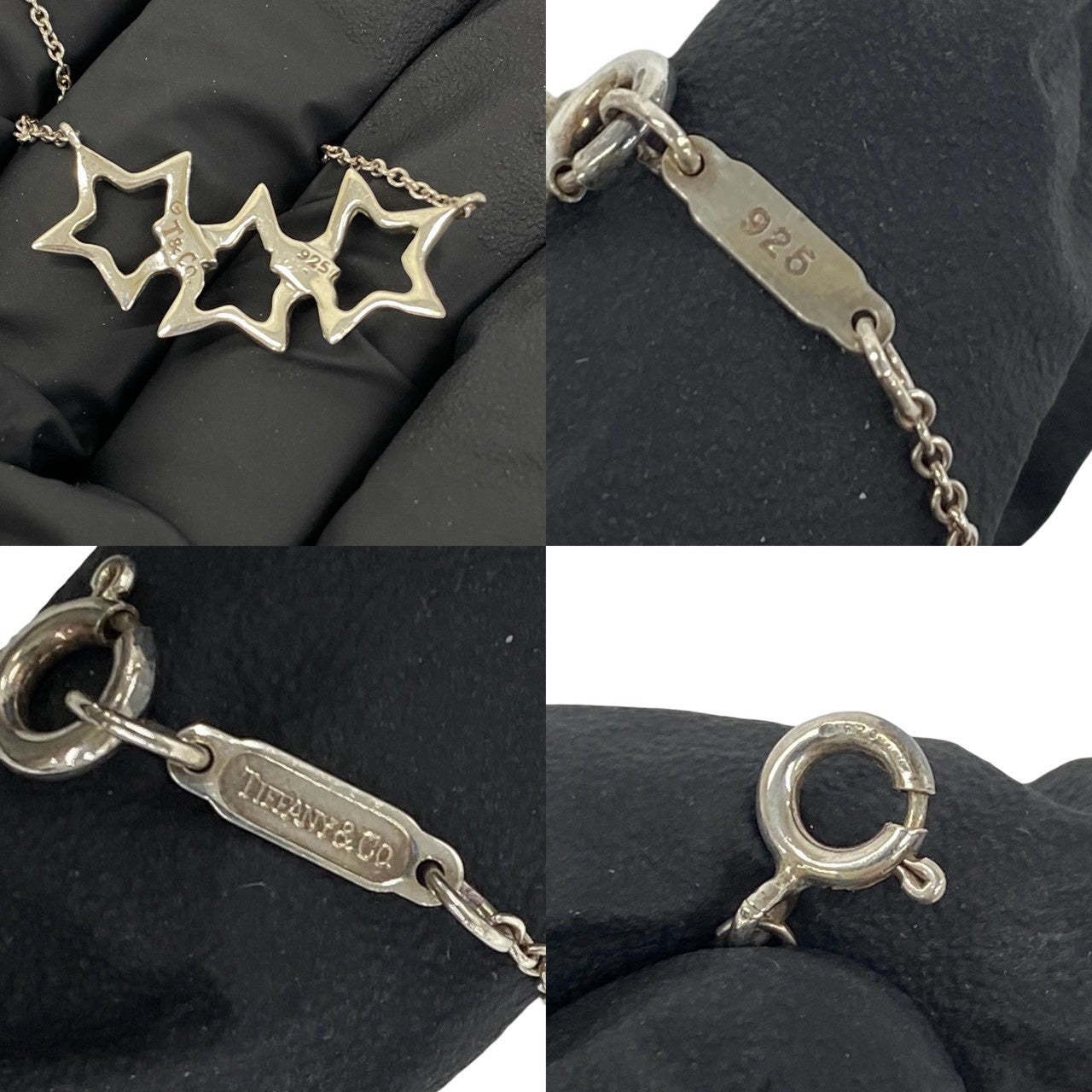 TIFFANY&Co. ティファニー (Vintage) トリプルスター ネックレス 3