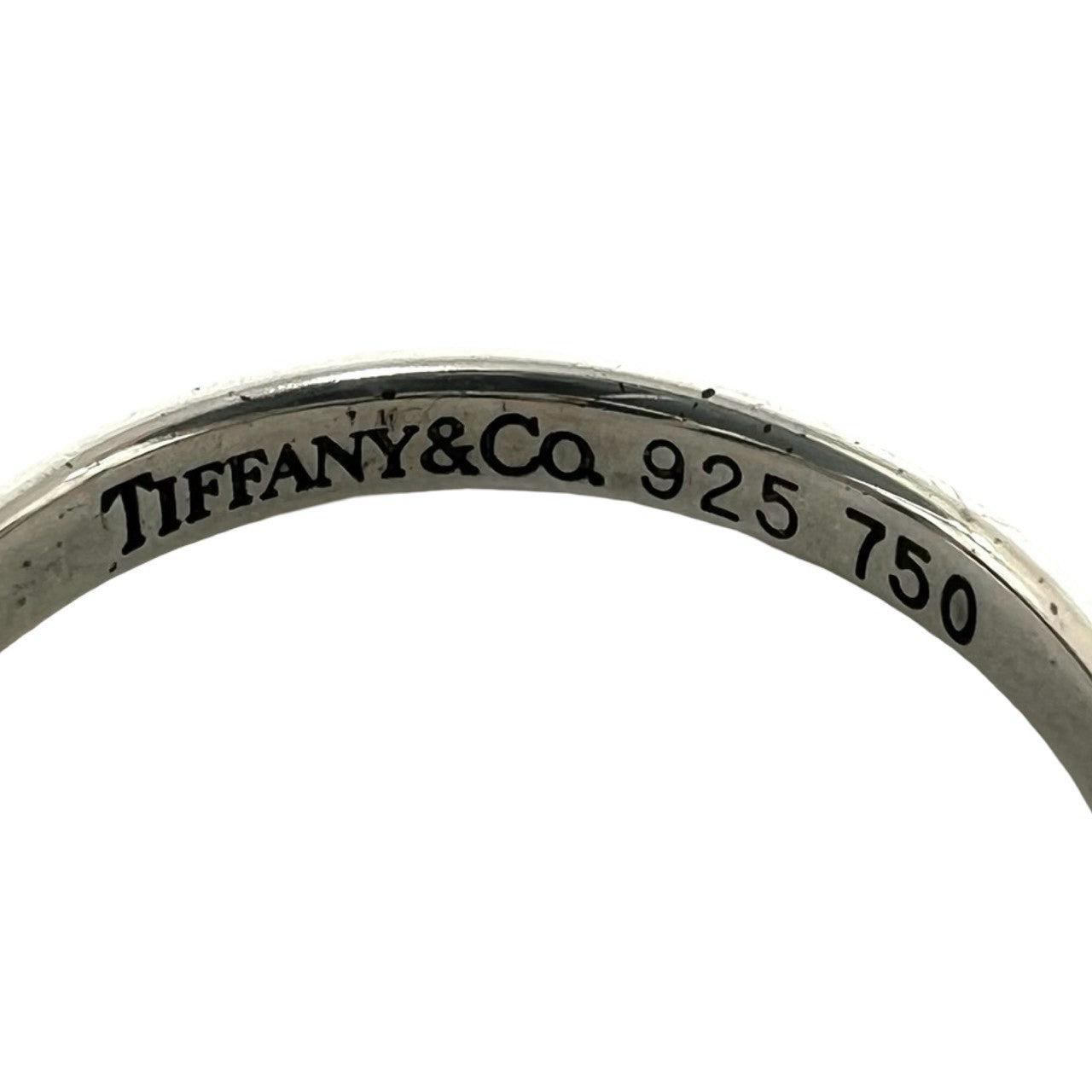 TIFFANY&Co. ティファニー (Vintage) フック&アイ リング 指輪 8号 925 K18 750YG 3