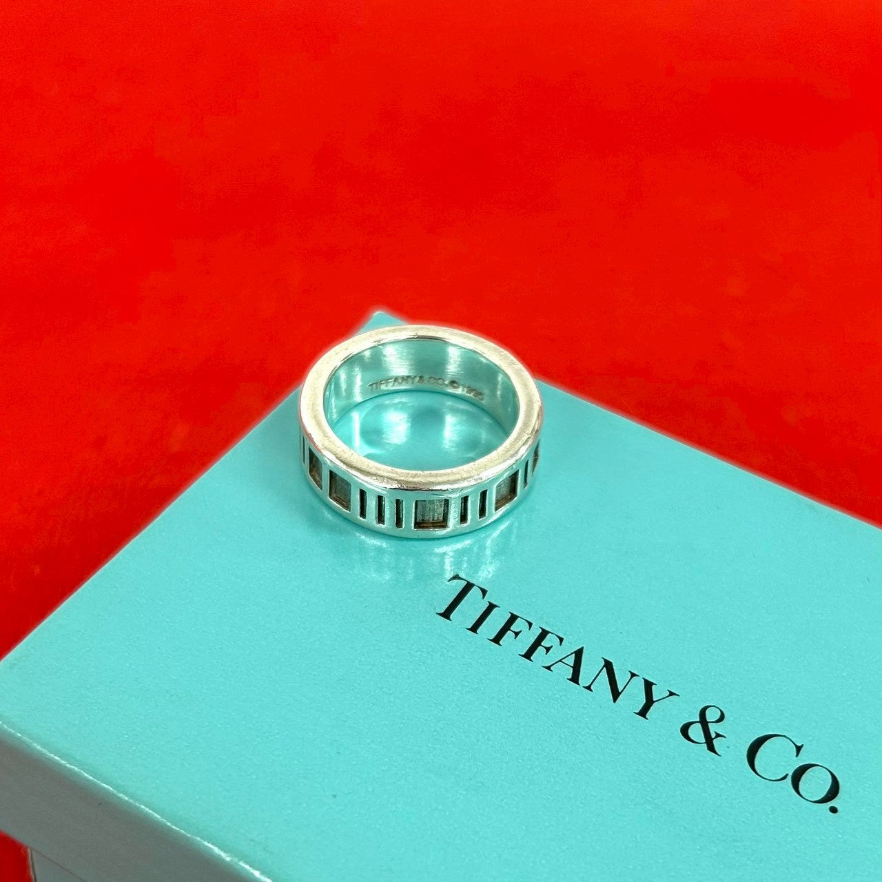 TIFFANY&Co. ティファニー アトラス ナロー リング指輪